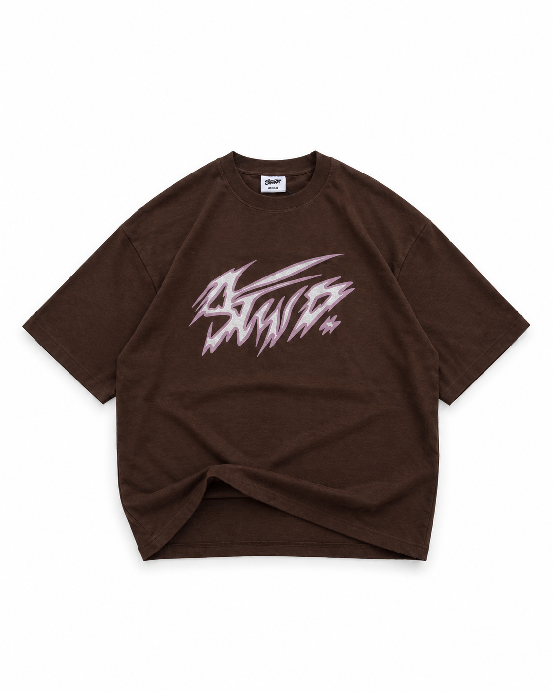 Franela oversize STWD marrón